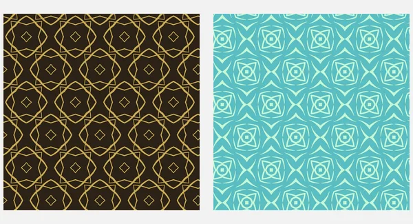 Moderne Achtergrond Patroon Heldere Behang Textuur Zwart Goud Groene Tinten — Stockvector