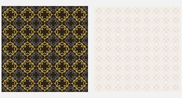 Motifs Géométriques Modernes Sans Couture Textures Papier Peint — Image vectorielle