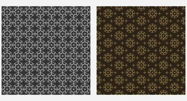 Motifs Géométriques Modernes Sans Couture Textures Papier Peint — Image vectorielle