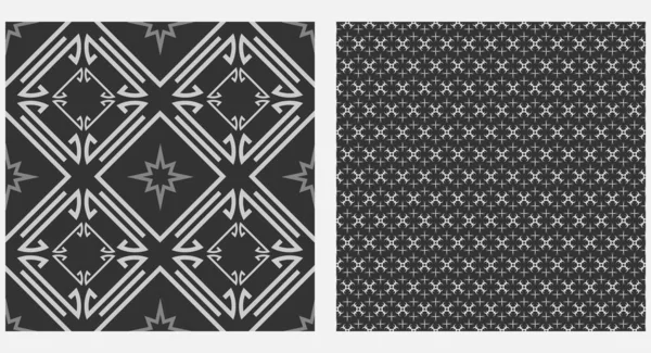 Bezszwowy Wzór Geometryczna Stylowa Faktura Tapety Tła Czarno Biały — Wektor stockowy