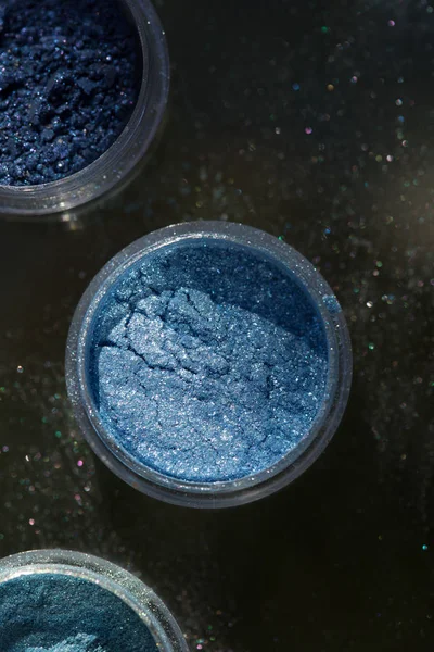 Cosmétiques Pigments Pour Maquillage Les Yeux Les Lèvres Visage Corps — Photo