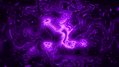 Parlak ışık parçacıkları swirls ve çikintilari toplanır. Işık noktalar ve parçacıklar soyut dinamik desenler