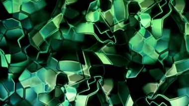 Sıvı Metalik arka plan hareketli metal yüzeyde kırılma ve bozulma ışık gösterilen. İlmekledi