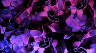 Sıvı Metalik arka plan hareketli metal yüzeyde kırılma ve bozulma ışık gösterilen. İlmekledi