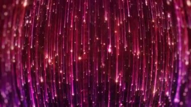 Düşen parlak parçacıklar. Starfall parlak ve parlak bir yıldız işareti ile karanlık bir arka plan üzerinde. Mükemmel parlak ve göz alıcı bir arka plan şenlikli ve ciddi besteleri için. İlmekledi