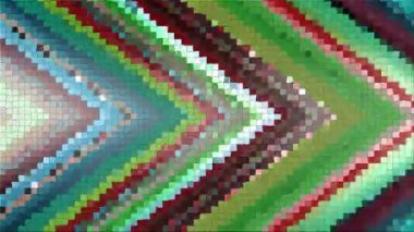 Mozaik panoları ve çizgileri dinamik bileşimi soyut açısal animasyon üzerinde dayalı. Mozaik yeşilimsidir ve hatları ve yüzeyler ile yanıp. Parlak sunular için ideal arka plan. İlmekledi