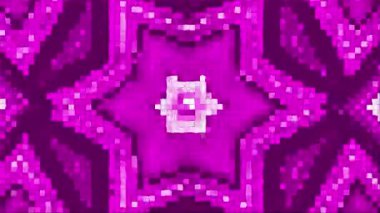 Bir mozaik soyut karmaşık desen. Dinamik parlak dönüştüren ve zonklayan kompozisyon. Tüm sunular için ideal arka plan. İlmekledi