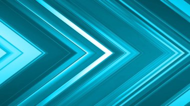 paneller ve satırlardan oluşan bir soyut açısal kompozisyon 3D render. Parlak sunular için mükemmel arka plan