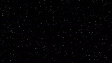 Kış kar yağışı. Siyah bir arka plan üzerinde üniforma sonbahar yumuşak kar. Bir fotoğraf veya videoyu kış hava benzetimini yapmak için idealdir. ilmekledi. Sadece video ve karıştırma modu kümesi üstüne kar döngü koydu