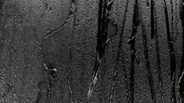 Des Gouttes Pluie Sur Surface Verre Vous Pouvez Utiliser Importe — Video