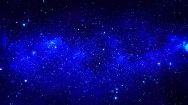 3D render bir yıldız Bulutsusu ve kozmik toz, kozmik gaz kümeleri ve takımyıldızları derin uzayda. Nasa tarafından döşenmiş bu görüntü unsurları