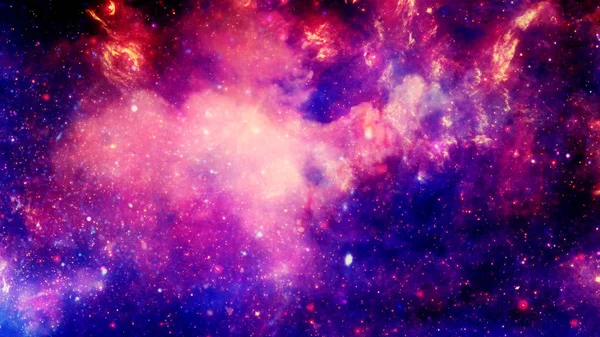 Render Bir Yıldız Bulutsusu Kozmik Toz Kozmik Gaz Kümeleri Takımyıldızları — Stok fotoğraf