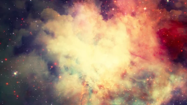 Рендеринг Звездной Туманности Космической Пыли Скоплений Космического Газа Созвездий Глубоком — стоковое фото