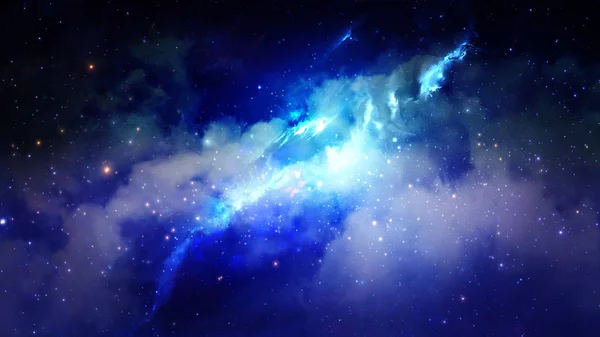 3D rendering of a stellar nebula and cosmic dust, cosmic gas clusters and constellations in deep space. Elements of this image furnished by NASA