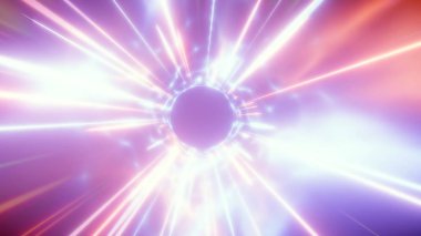 uzay ve zaman LIGH hızında seyahat 3D render