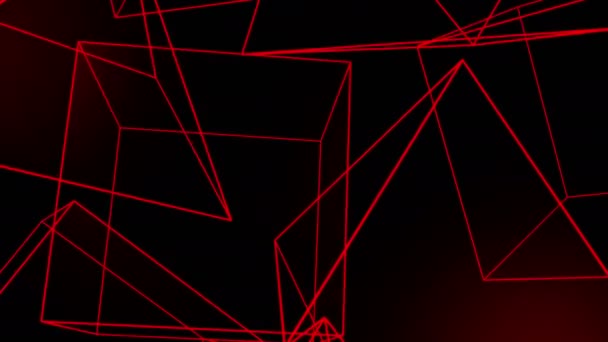 Fond polygonal lumineux abstrait avec de nombreuses surfaces. Idéal pour toute présentation vidéo ou votre propre projet graphique. Peut être un beau fond expressif avec des formes réfractées pour votre logo ou en-tête .