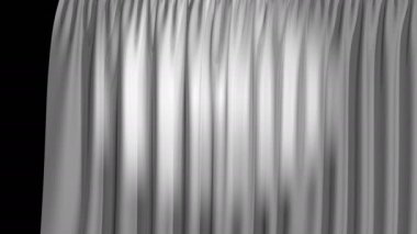 Yatay açılış perdesi, alfa maskeli. Yüksek detaylı bez. Bir tiyatro veya opera sahnesi için güzel bir sahne perdesi. Proje tasarımınız için düzen