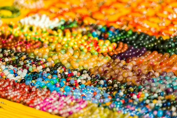 Colorful Souvenirs Precious Stones Luang Prabang Laos Close — Stock Photo, Image