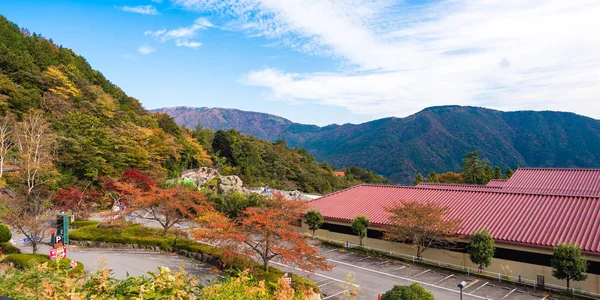 Pohled Horské Krajiny Hakone Japonsko Kopírovat Prostor Pro Text — Stock fotografie