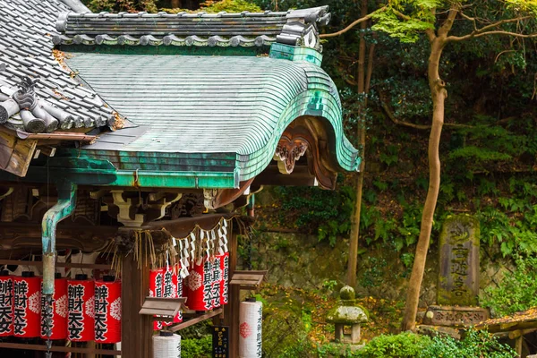 Blick Auf Das Dach Des Gebäudes Japanischen Stil Kyoto Japan — Stockfoto