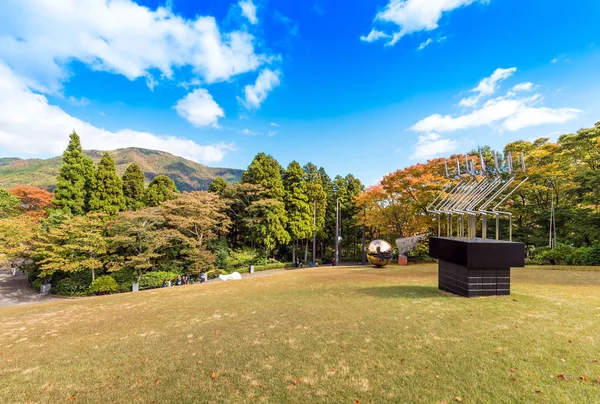 Hakone Japonia Listopada 2017 Rzeźby Muzeum Świeżym Powietrzu Kopiować Miejsca — Zdjęcie stockowe