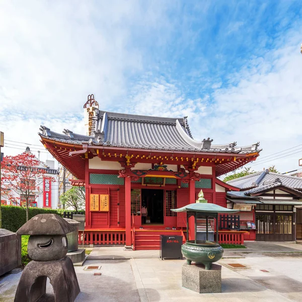 Bir Bakış Binalar Içinde Tapınağı Asakusa Schrein Senso Tokyo Japonya — Stok fotoğraf