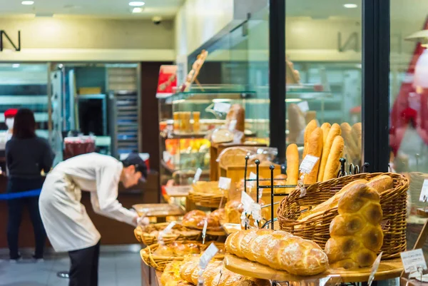 Pão Nas Prateleiras Loja Kyoto Japão — Fotografia de Stock