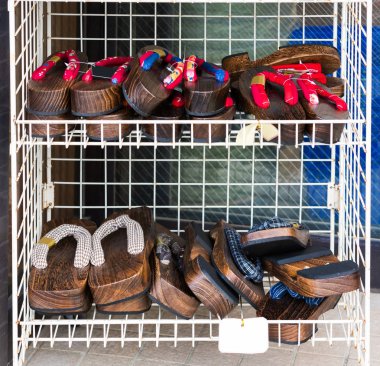 Depodaki, Hanoke, Japonya Japon slates. Metin için çerçeve