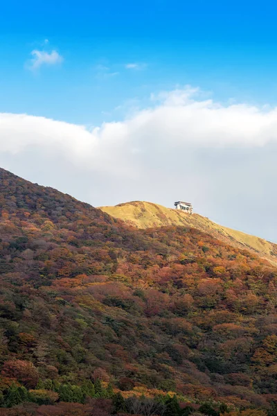 Budynek Szczycie Góry Parku Narodowym Hakone Hakone Japonia Kopiować Miejsca — Zdjęcie stockowe