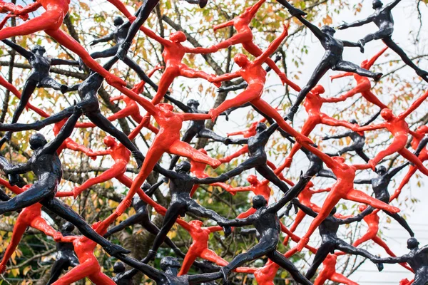 Hakone Japón Noviembre 2017 Vista Danza Escultura Parque Aire Libre — Foto de Stock