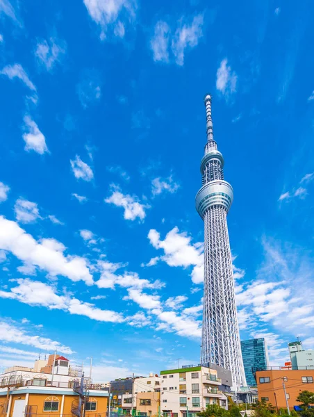 Tokio Japón Octubre 2017 Vista Torre Televisión Árbol Celestial Tokio — Foto de Stock