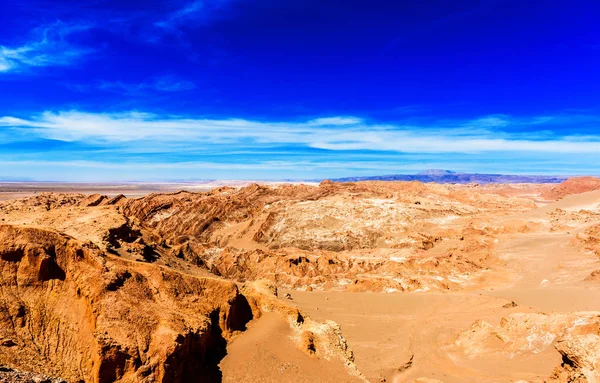 Atacama çölünde manzara, Şili. Metin için alan kopyalama.