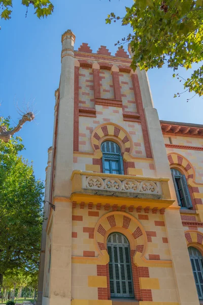 Building Vichy Catalan Spa Caldes Malavella Catalonia Europe — 스톡 사진