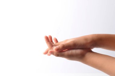 Elini yıka. Sağlık - temizlik kavramı. Seçici odak.