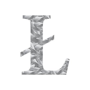 Litecoin kripto para biriminin vektör çizimi 