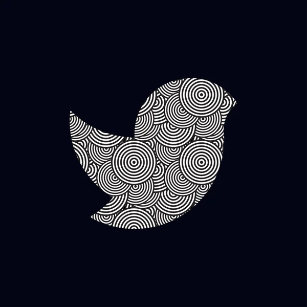 カラフルな鳥のベクトルイラスト — ストックベクタ