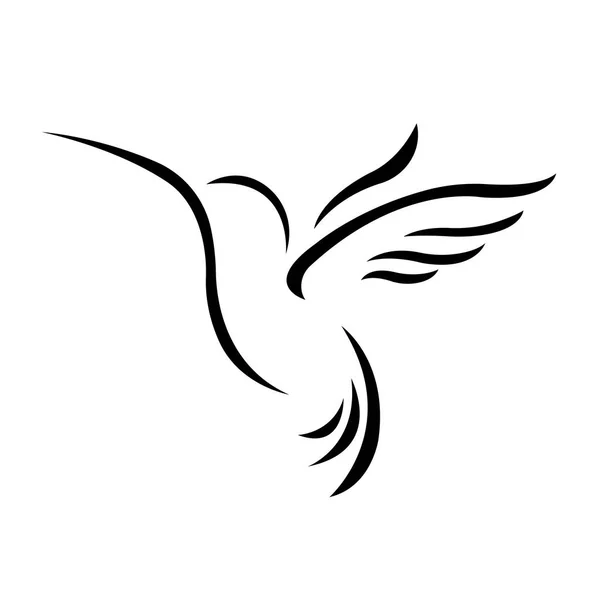 Векторна Ілюстрація Пташиного Польоту Крила — стоковий вектор