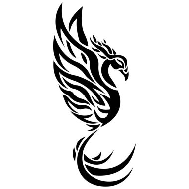 Fantezi Firebird, Phoenix 'in vektör çizimi