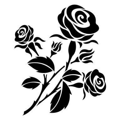  Çiçeklerin vektör çizimi çiçek açar 