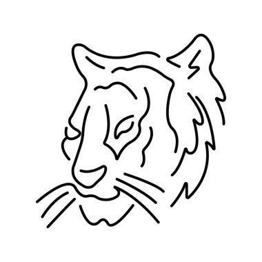 Kaplan ısı hayvanının vektör çizimi