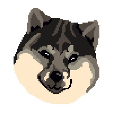 Köpek ve evcil hayvanın vektör çizimi