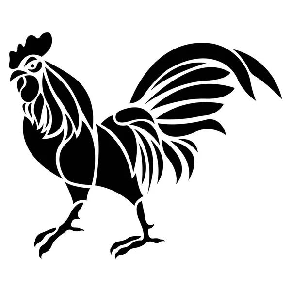 Векторна Ілюстрація Ферми Півня Птаха — стоковий вектор