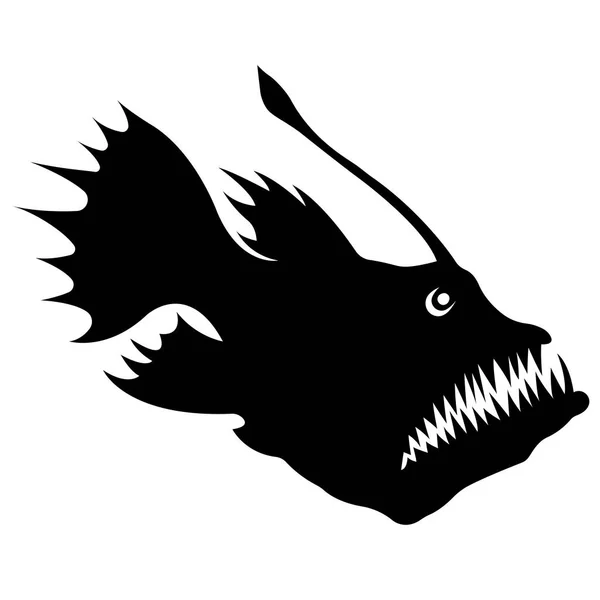 Vector Illustration Fish Marine Animal Art — Stock Vector