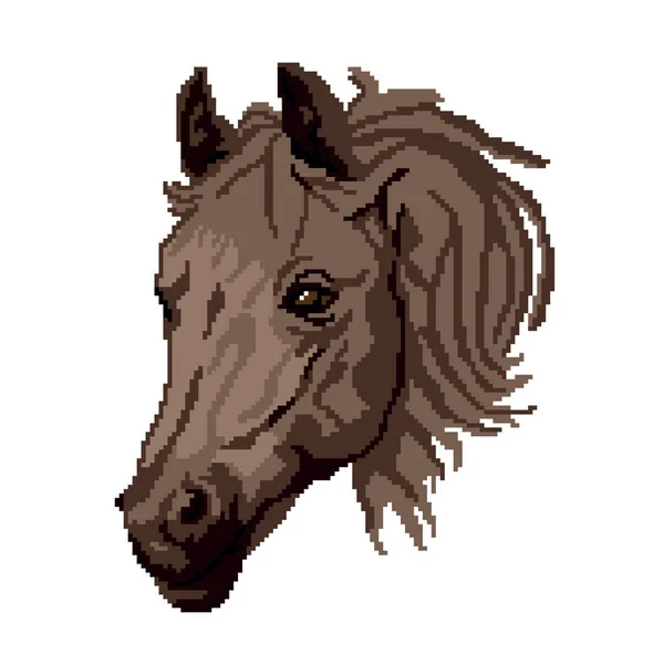 Illustration Vectorielle Animal Cheval — Image vectorielle