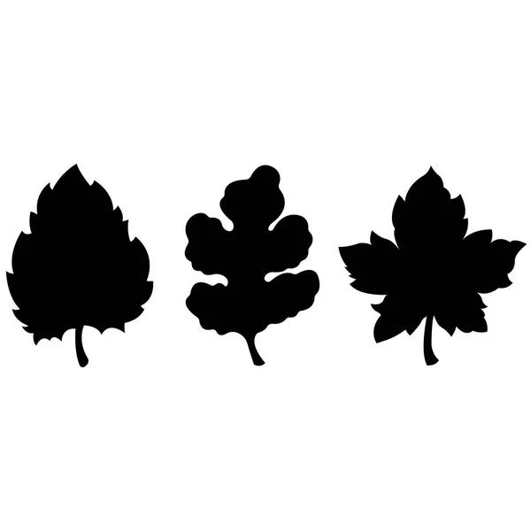 Blätter Muster Vektor Illustration Hintergrund Mit Blütenblättern — Stockvektor