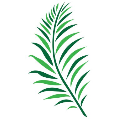 Çiçekli yaprak deseni, vektör illüstrasyon arkaplanı 