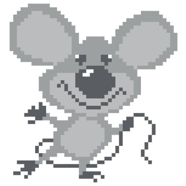 Fare kemirgeninin vektör çizimi