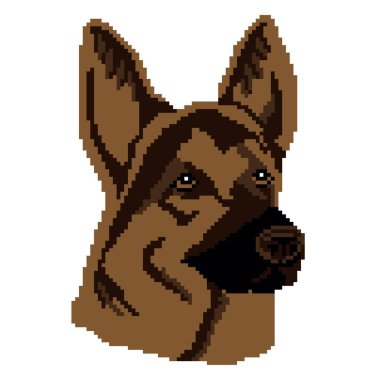 Köpek ve evcil hayvanın vektör çizimi 