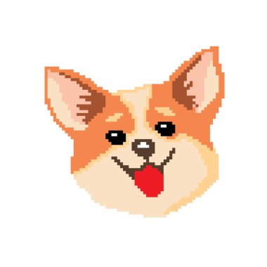 Köpek ve evcil hayvanın vektör çizimi 