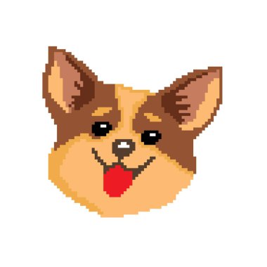 Köpek ve evcil hayvanın vektör çizimi 